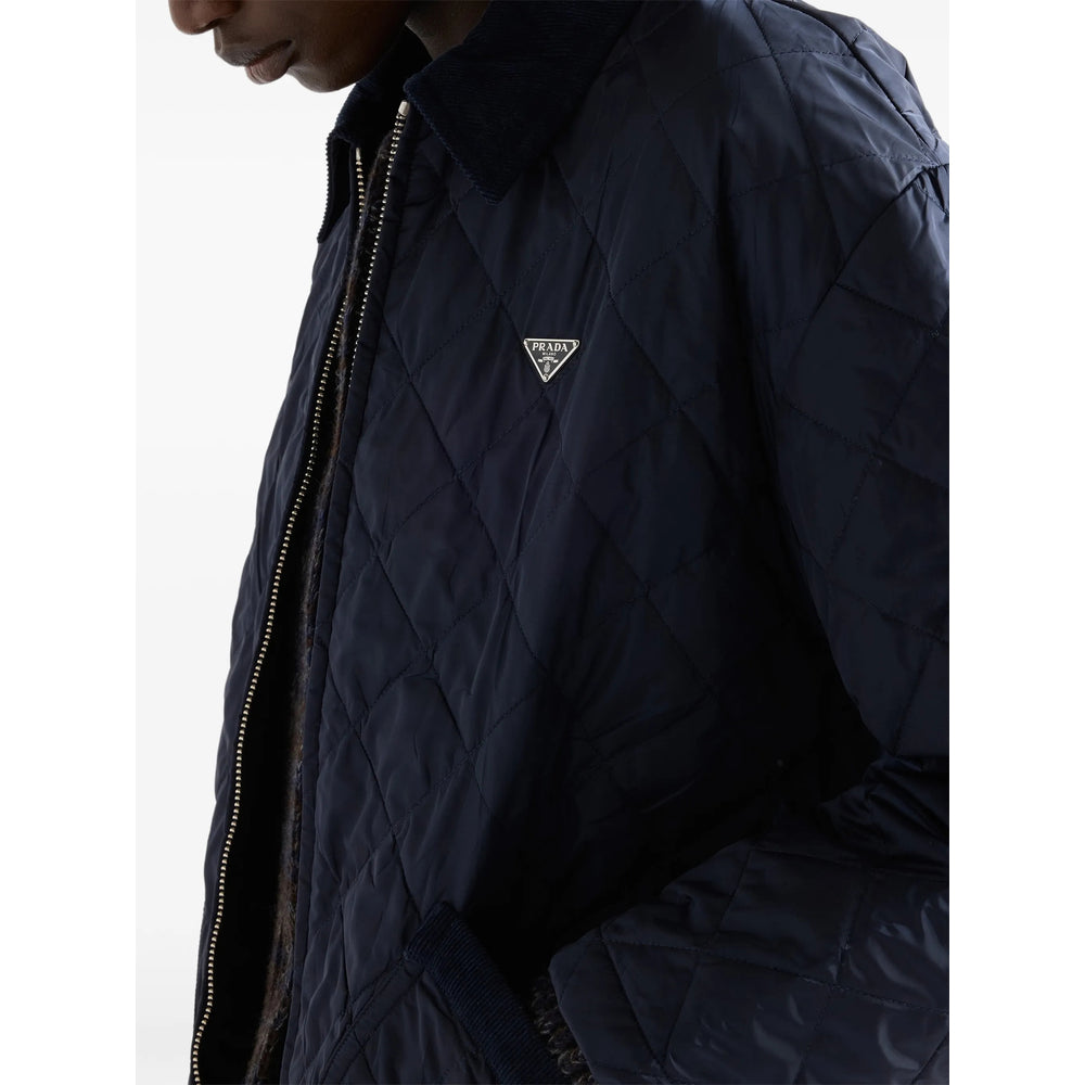 Prada Blue Jackets - Puffer Jackets Women PRADA
