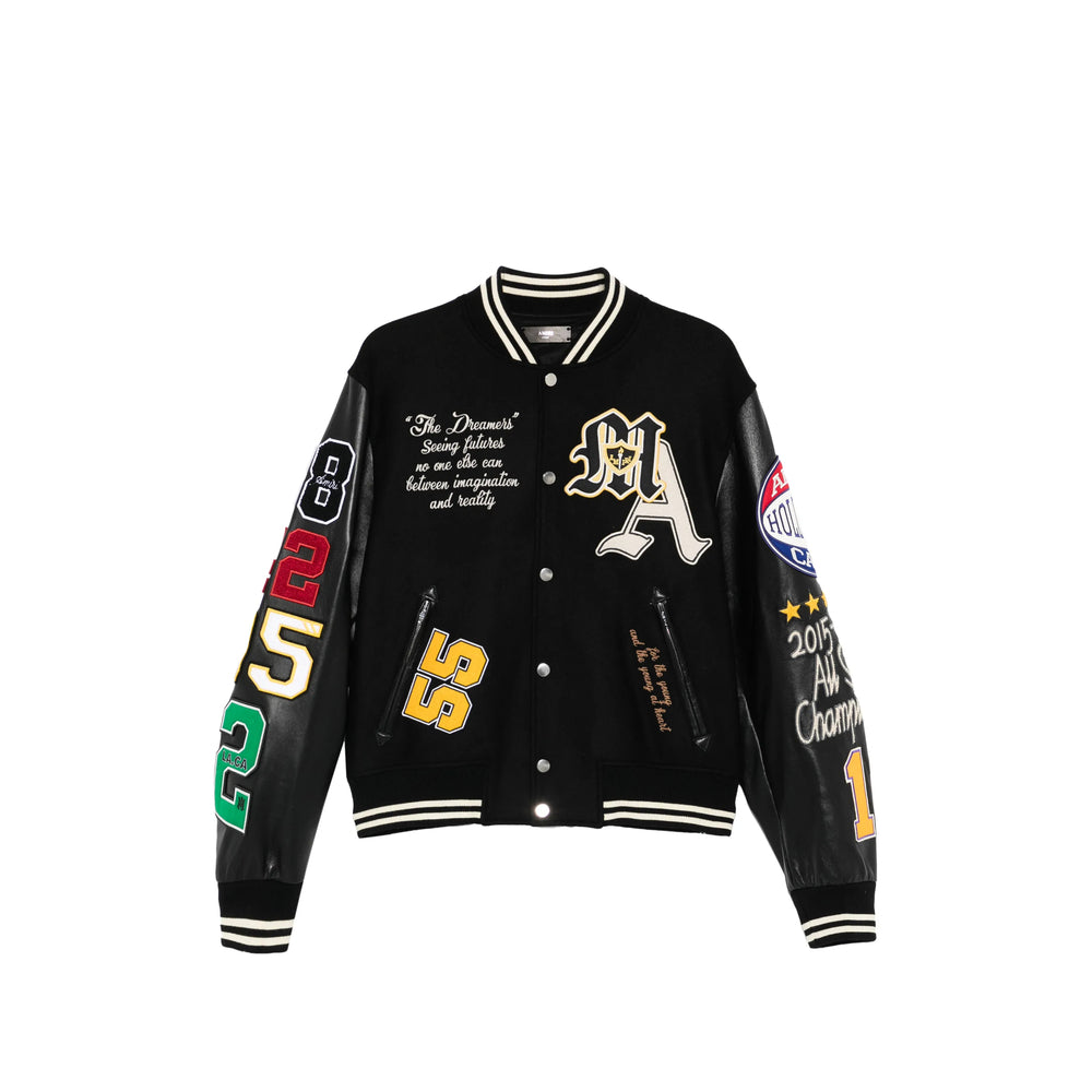 Amiri Black Jackets - Bomber Jackets Men AMIRI