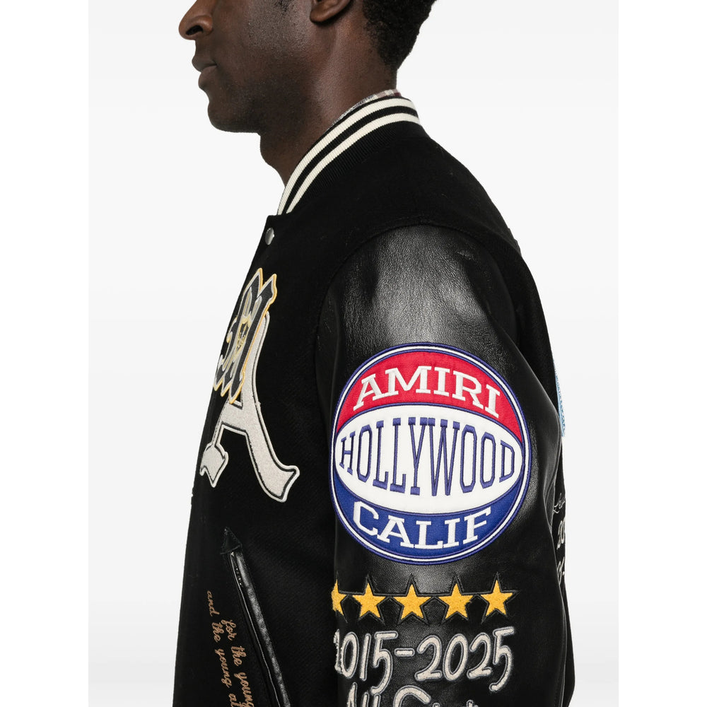 Amiri Black Jackets - Bomber Jackets Men AMIRI