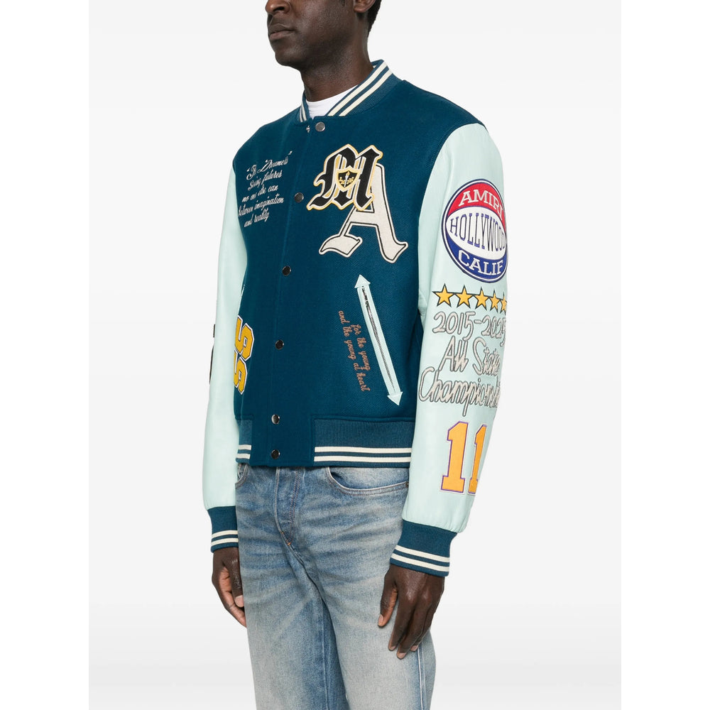 Amiri Blue Jackets - Bomber Jackets Men AMIRI