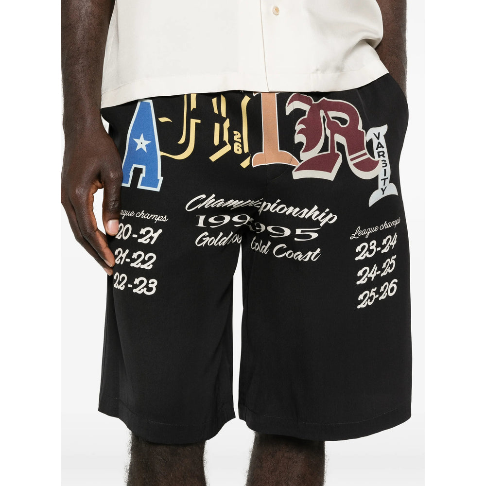 Amiri Black Shorts - Cargo Shorts Men AMIRI