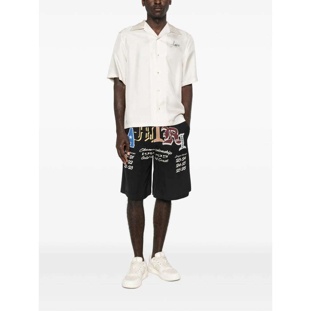 Amiri Black Shorts - Cargo Shorts Men AMIRI
