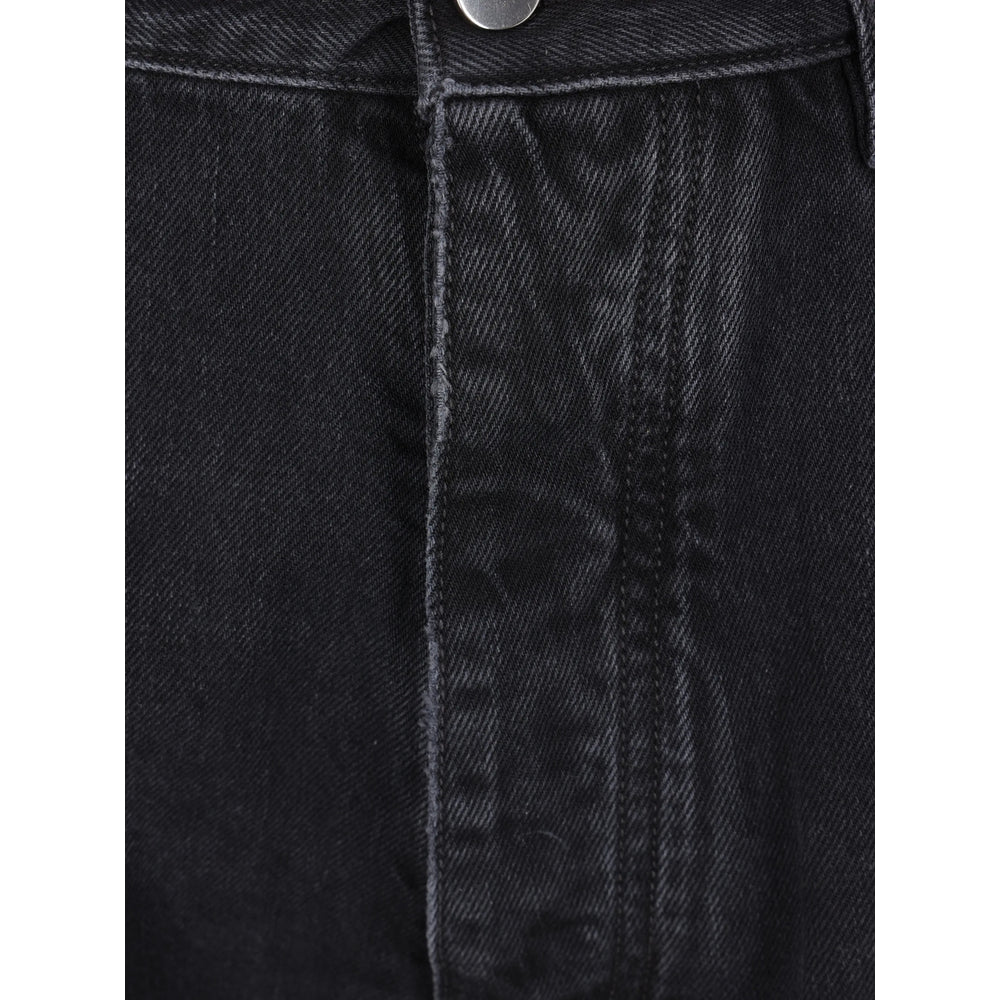 Amiri Black Denim - Wide-Leg Jeans Men AMIRI