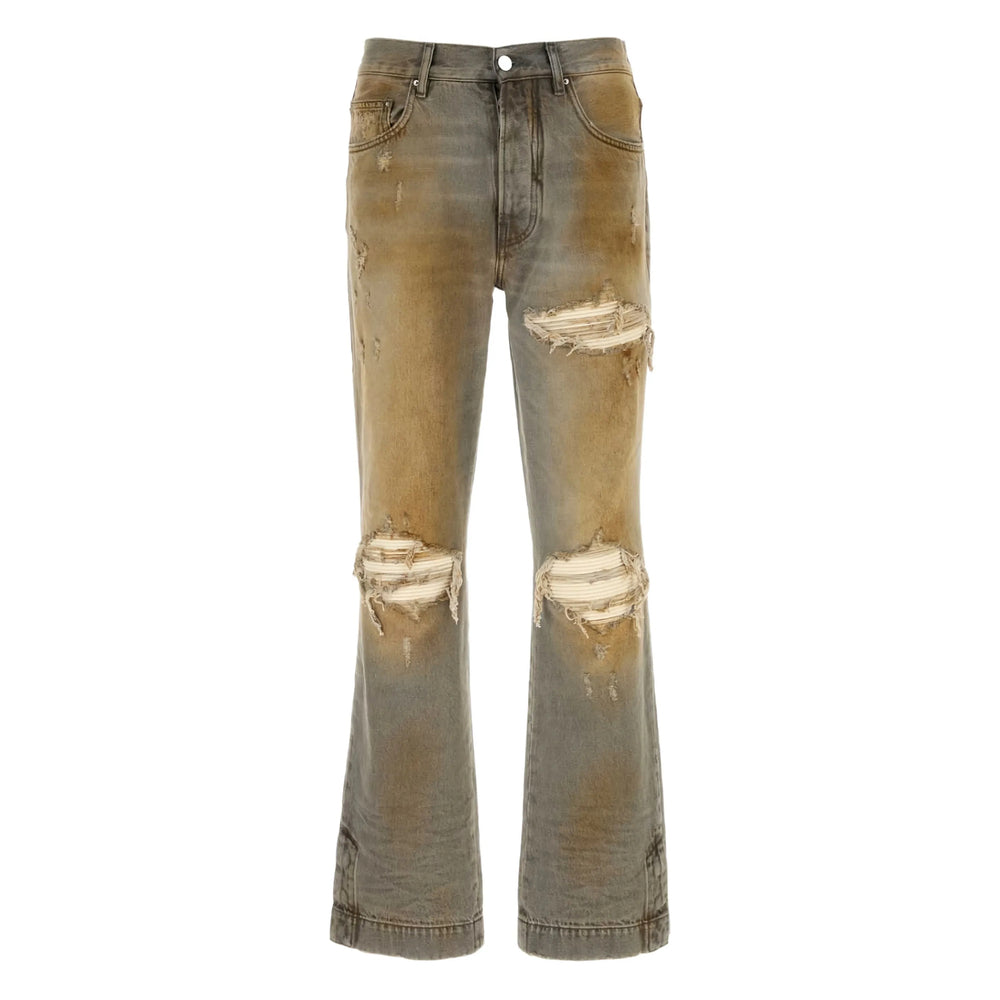 Amiri Grey Denim - Bootcut Jeans Men
