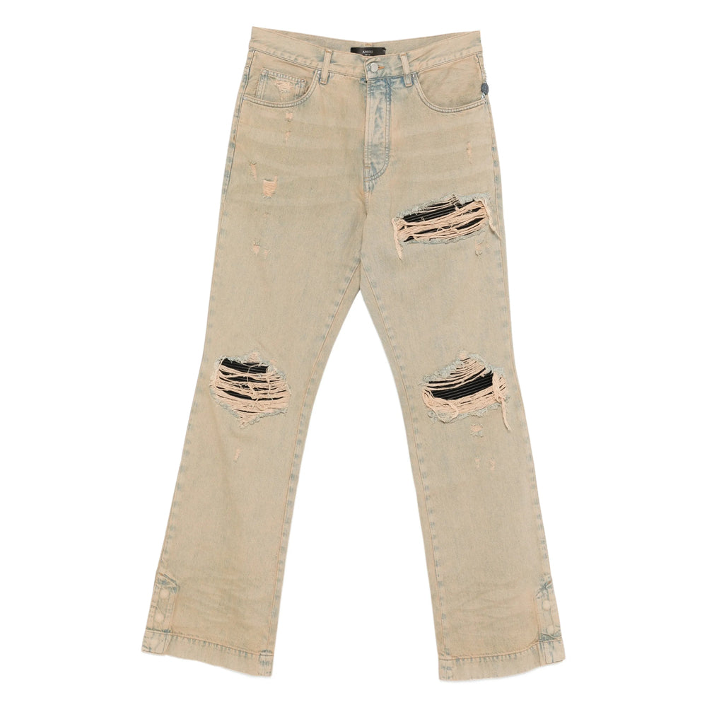 Amiri Neutrals Denim - Bootcut Jeans Men