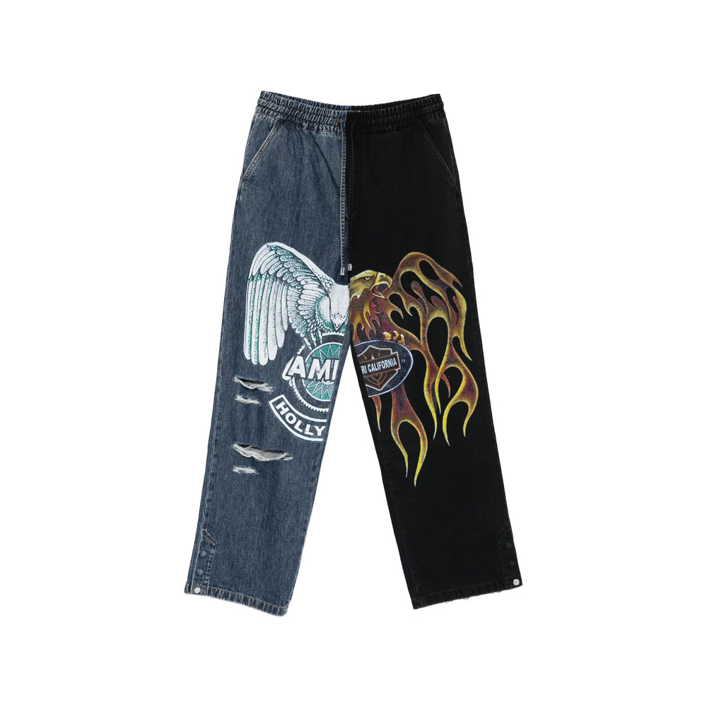 Amiri Blue Denim - Loose-Fit Jeans Men AMIRI