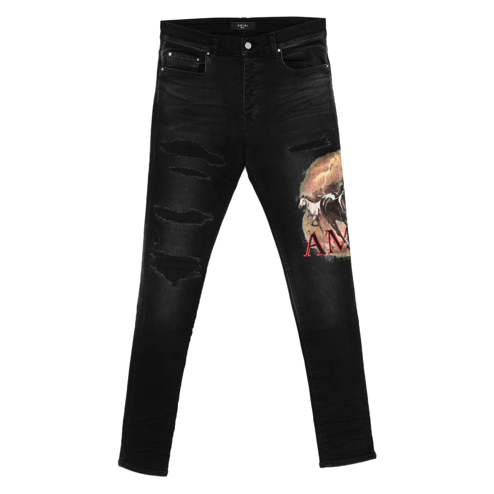 Amiri Black Denim - Skinny Jeans Men AMIRI