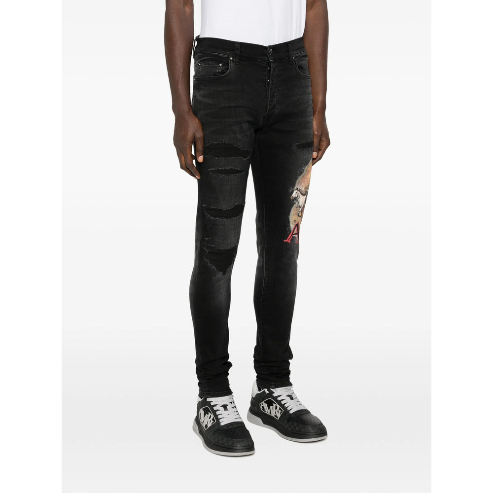 Amiri Black Denim - Skinny Jeans Men AMIRI