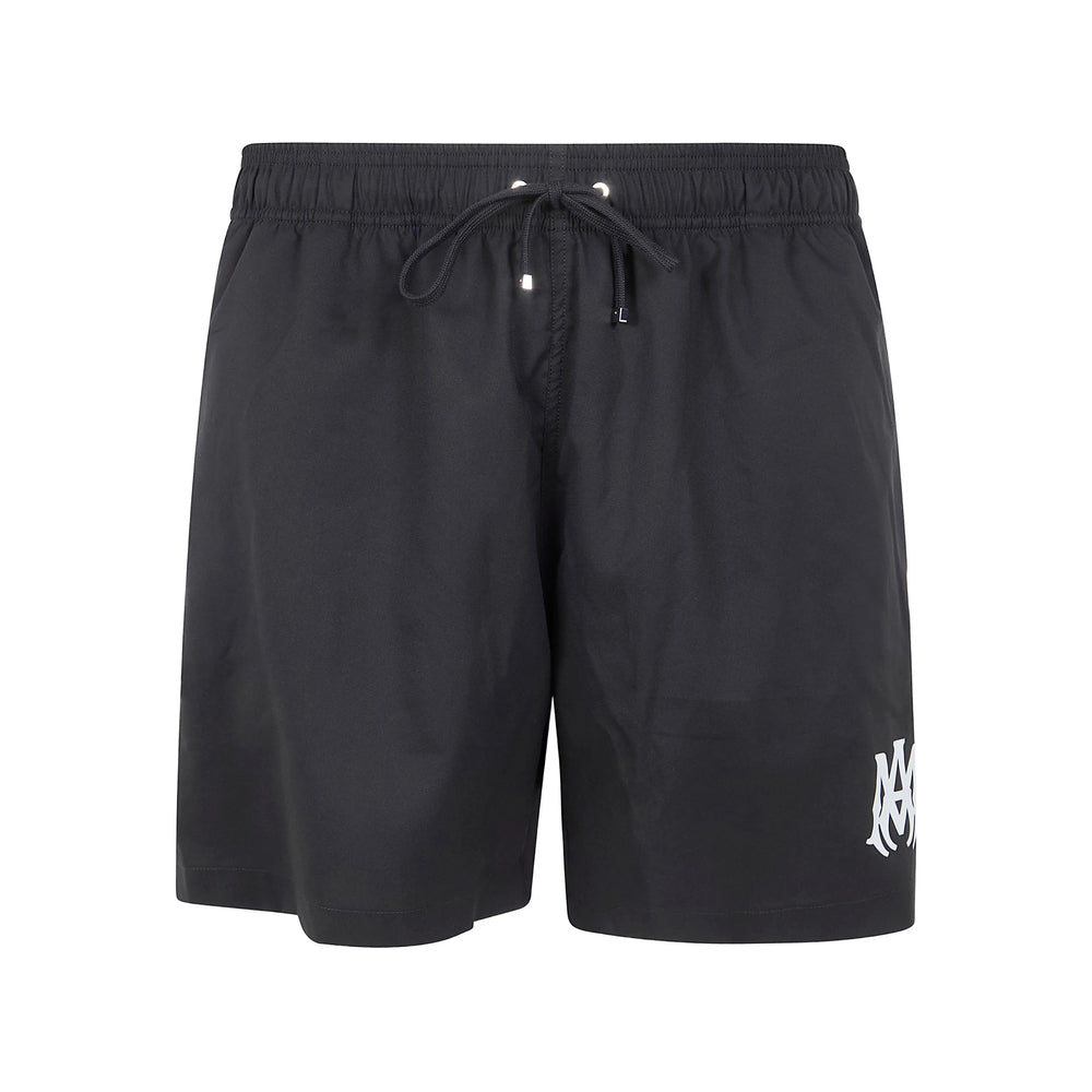 Amiri Black Beachwear - Swim Shorts Men AMIRI
