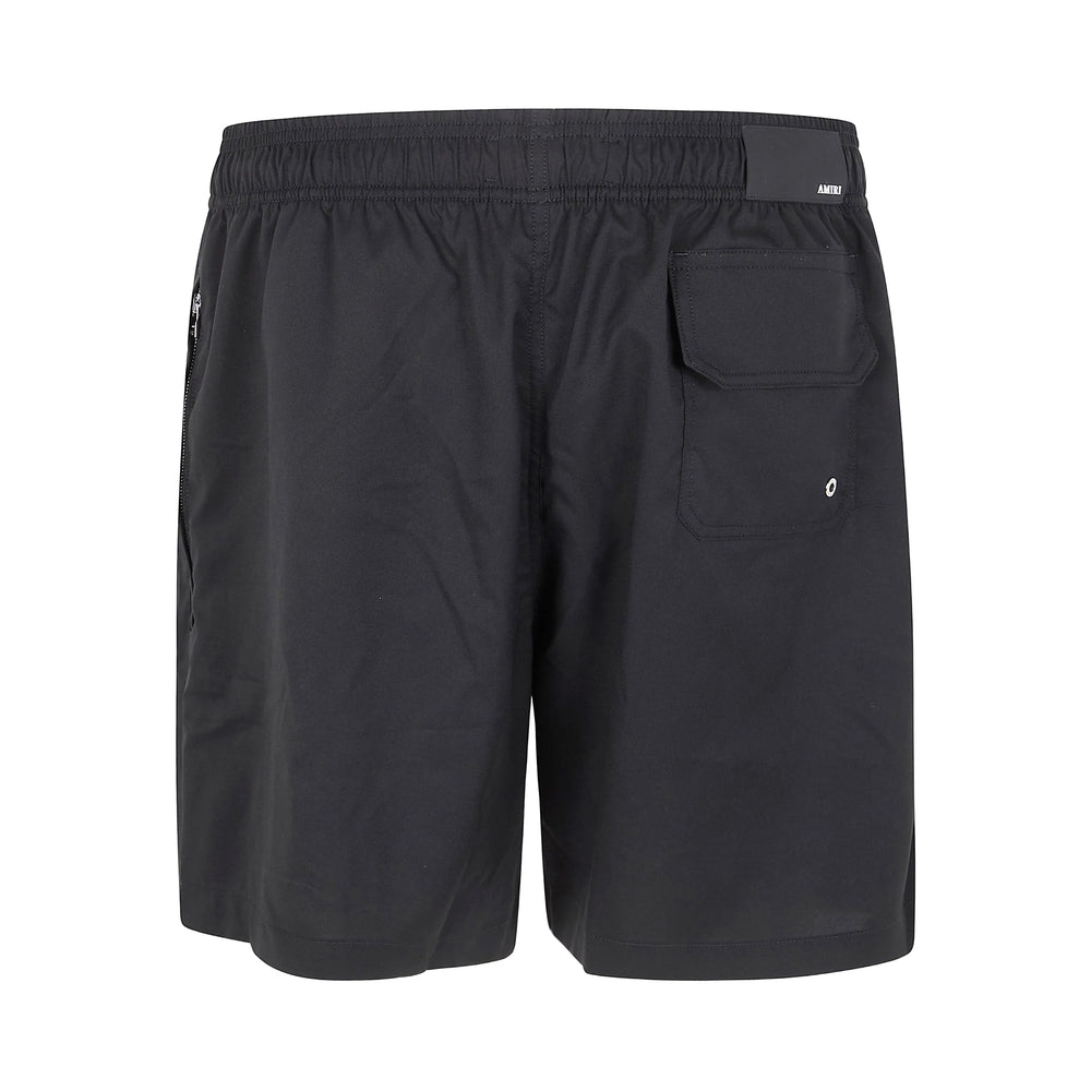 Amiri Black Beachwear - Swim Shorts Men AMIRI