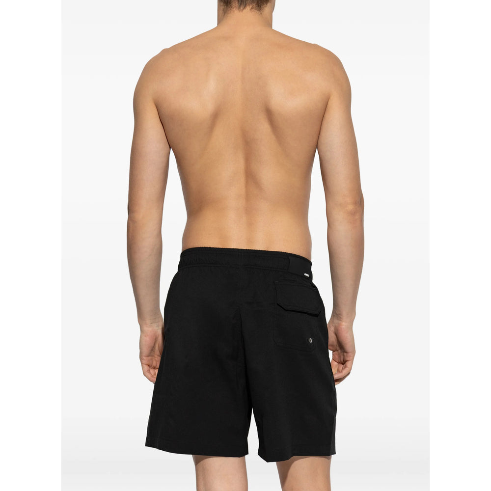 Amiri Black Beachwear - Swim Shorts Men AMIRI