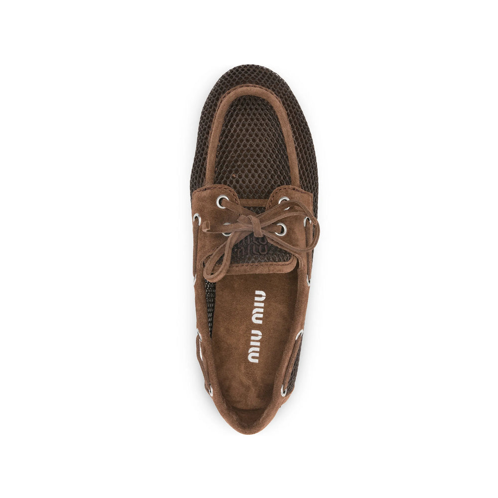 Miu Miu Brown Loafers Women