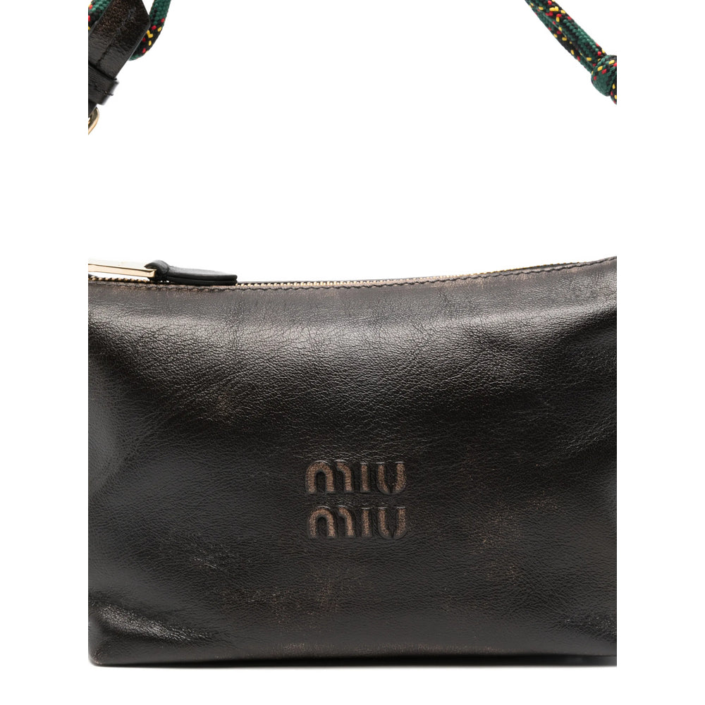 Miu Miu Brown Shoulder Bags Women MIU MIU