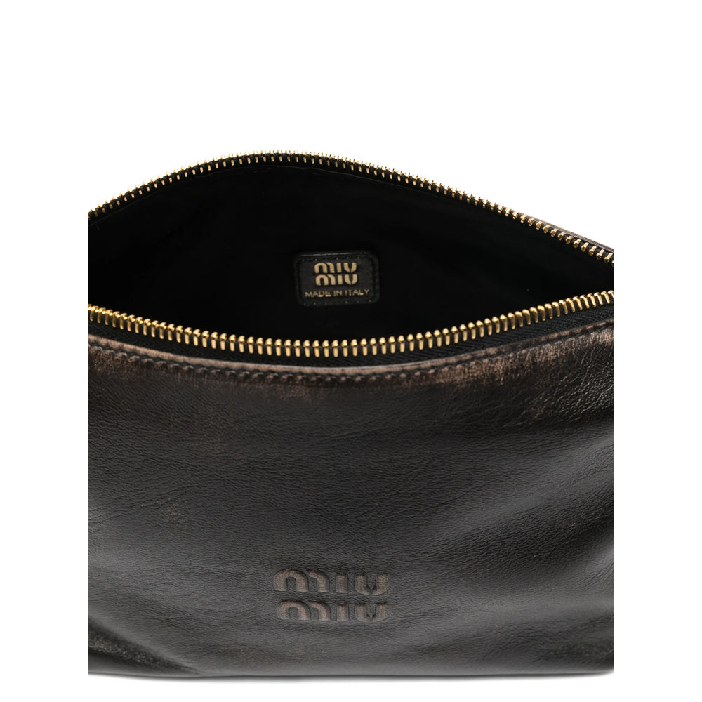 Miu Miu Brown Shoulder Bags Women MIU MIU