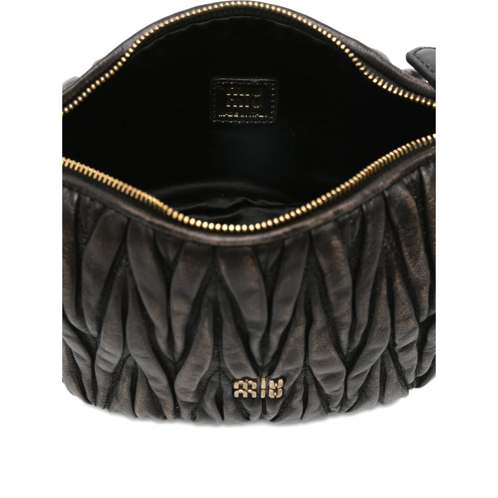 Miu Miu Brown Shoulder Bags Women MIU MIU