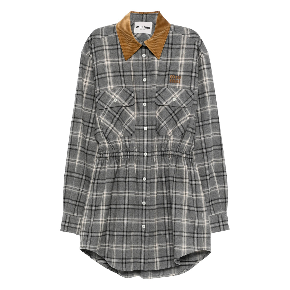 Miu Miu Grey Dresses - Day Dresses Women MIU MIU