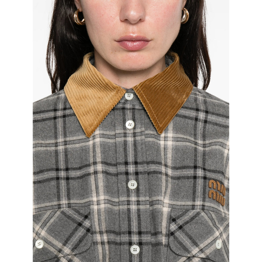 Miu Miu Grey Dresses - Day Dresses Women MIU MIU