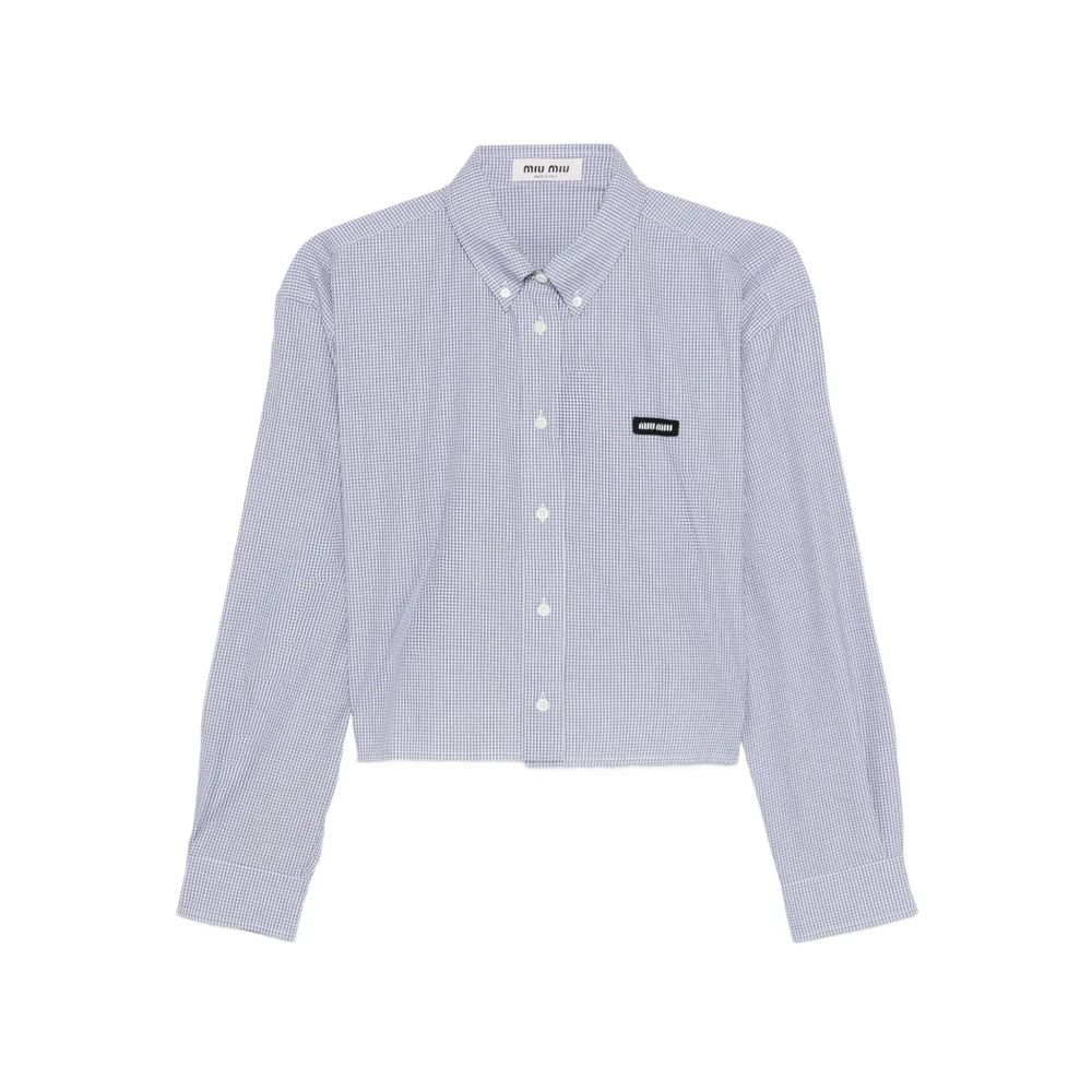 Miu Miu Blue Tops - Shirts Women MIU MIU