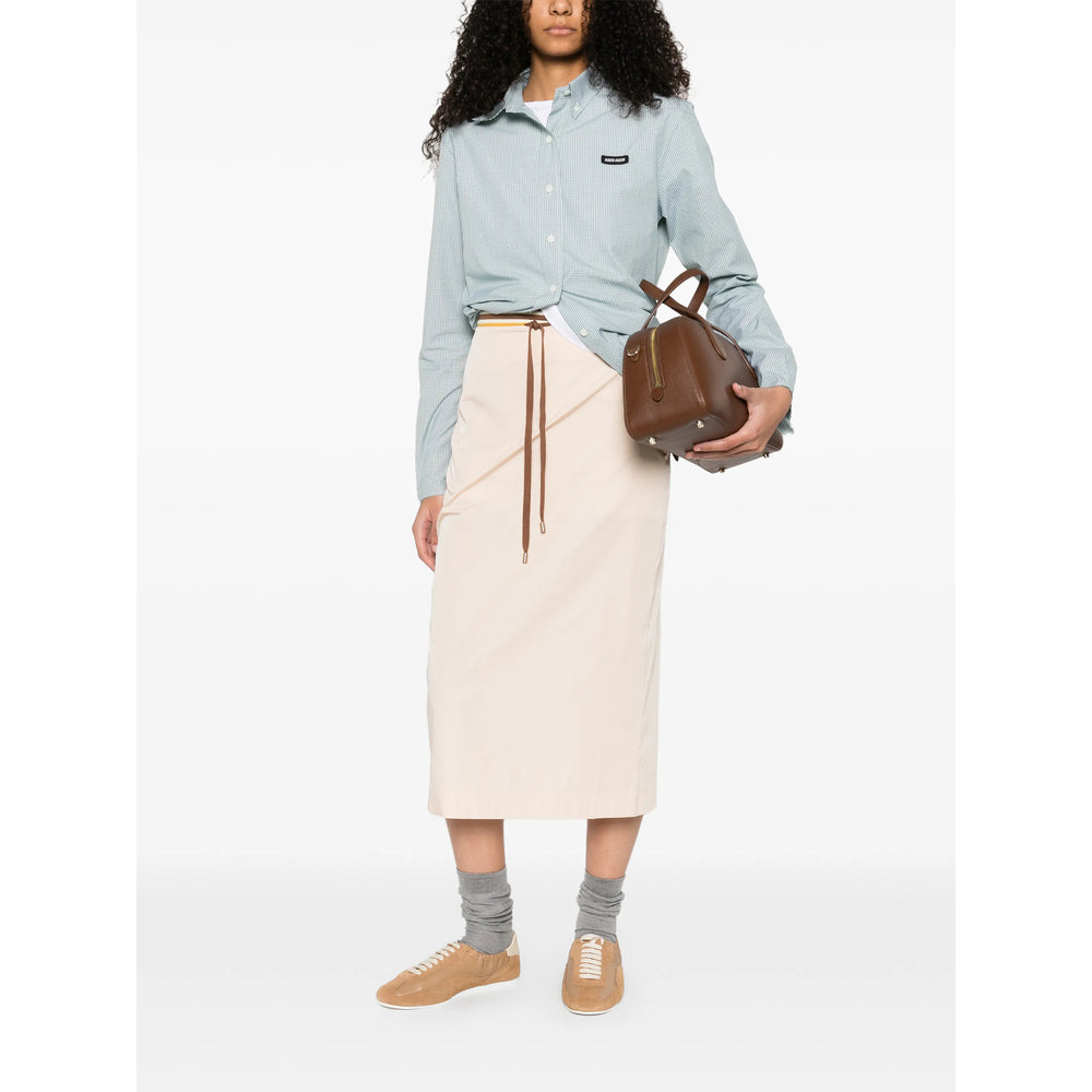 Miu Miu Green Tops - Shirts Women MIU MIU