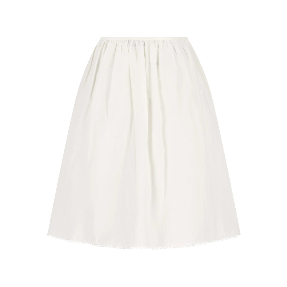 Miu Miu White Skirts - Full Skirts Women MIU MIU