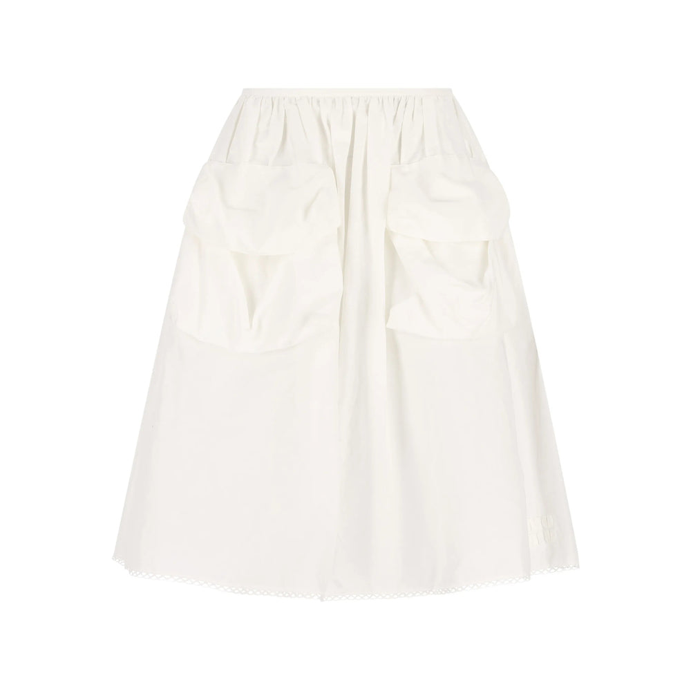 Miu Miu White Skirts - Full Skirts Women MIU MIU