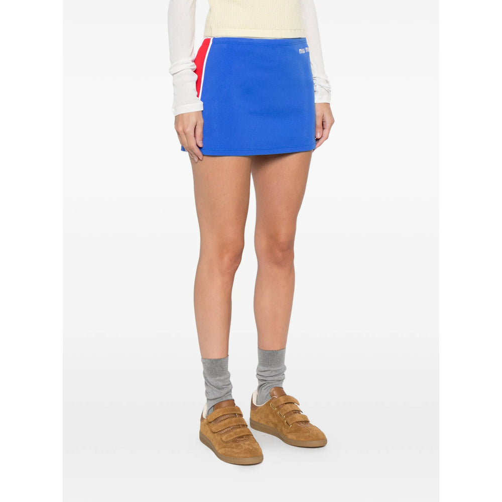 Miu Miu Blue Skirts - Straight Skirts Women MIU MIU