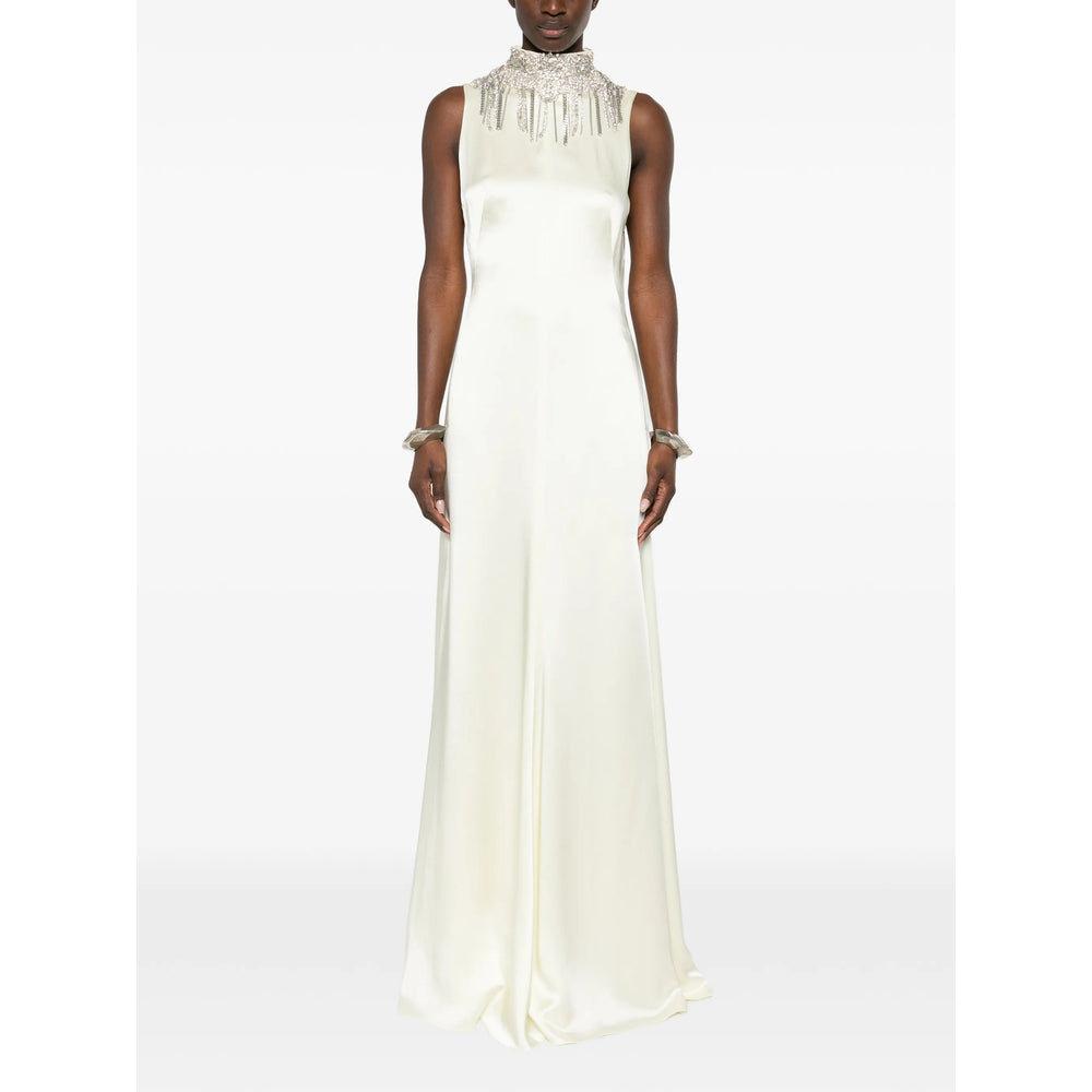 Alexander Mcqueen Neutrals Dresses - Evening Dresses Women ALEXANDER MCQUEEN