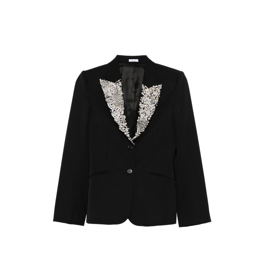 Alexander Mcqueen Black Jackets - Blazers Women ALEXANDER MCQUEEN