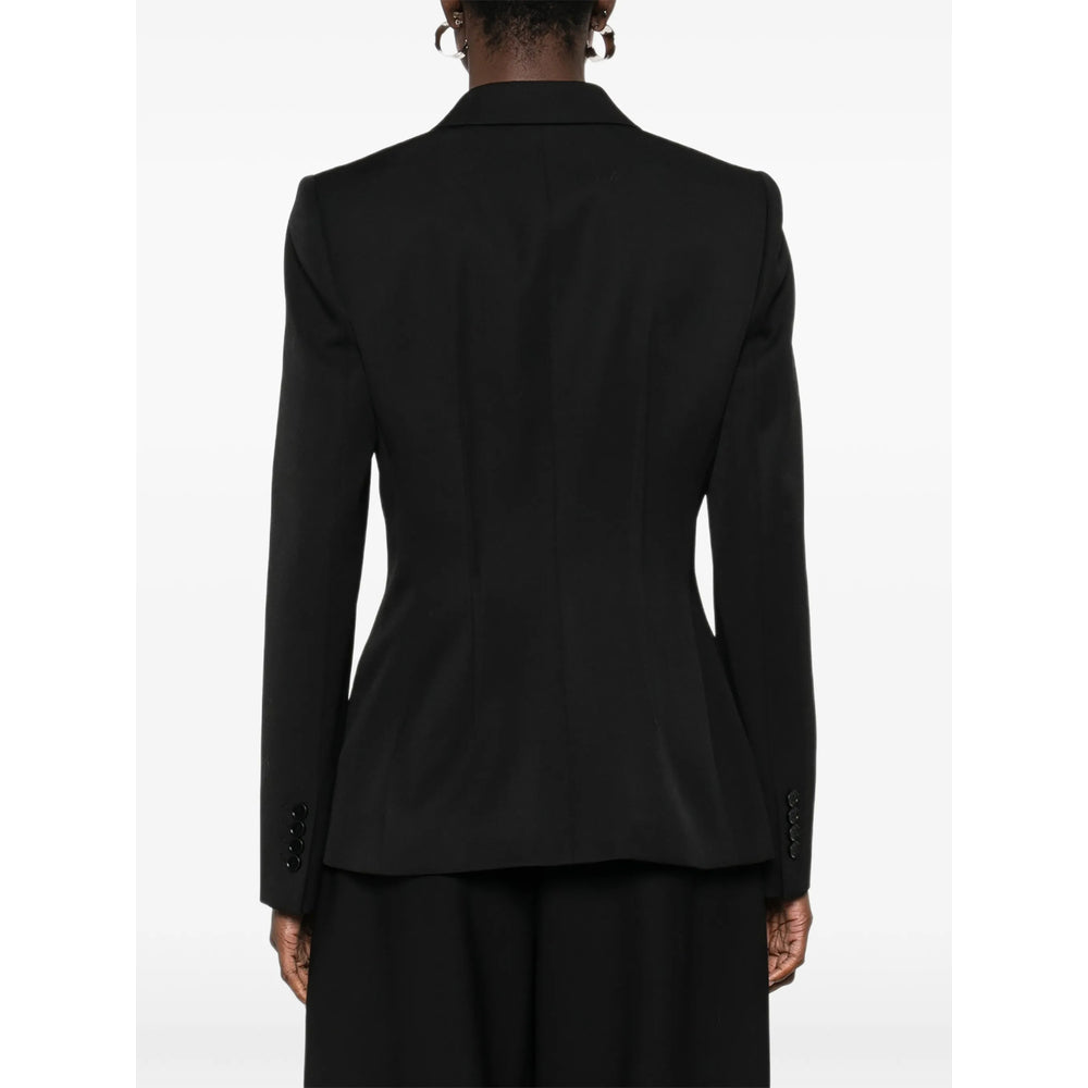 Alexander Mcqueen Black Jackets - Blazers Women ALEXANDER MCQUEEN
