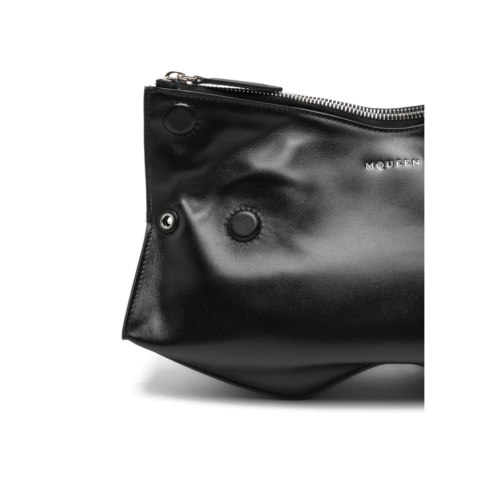 Alexander Mcqueen Black Clutch Bags Women ALEXANDER MCQUEEN
