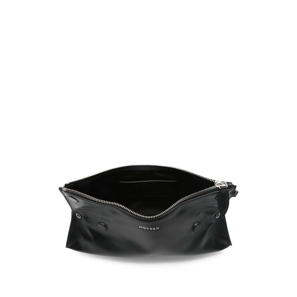 Alexander Mcqueen Black Clutch Bags Women ALEXANDER MCQUEEN
