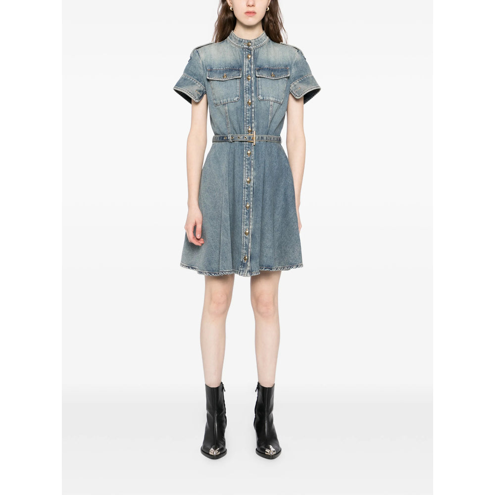 Alexander Mcqueen Blue Dresses - Day Dresses Women ALEXANDER MCQUEEN
