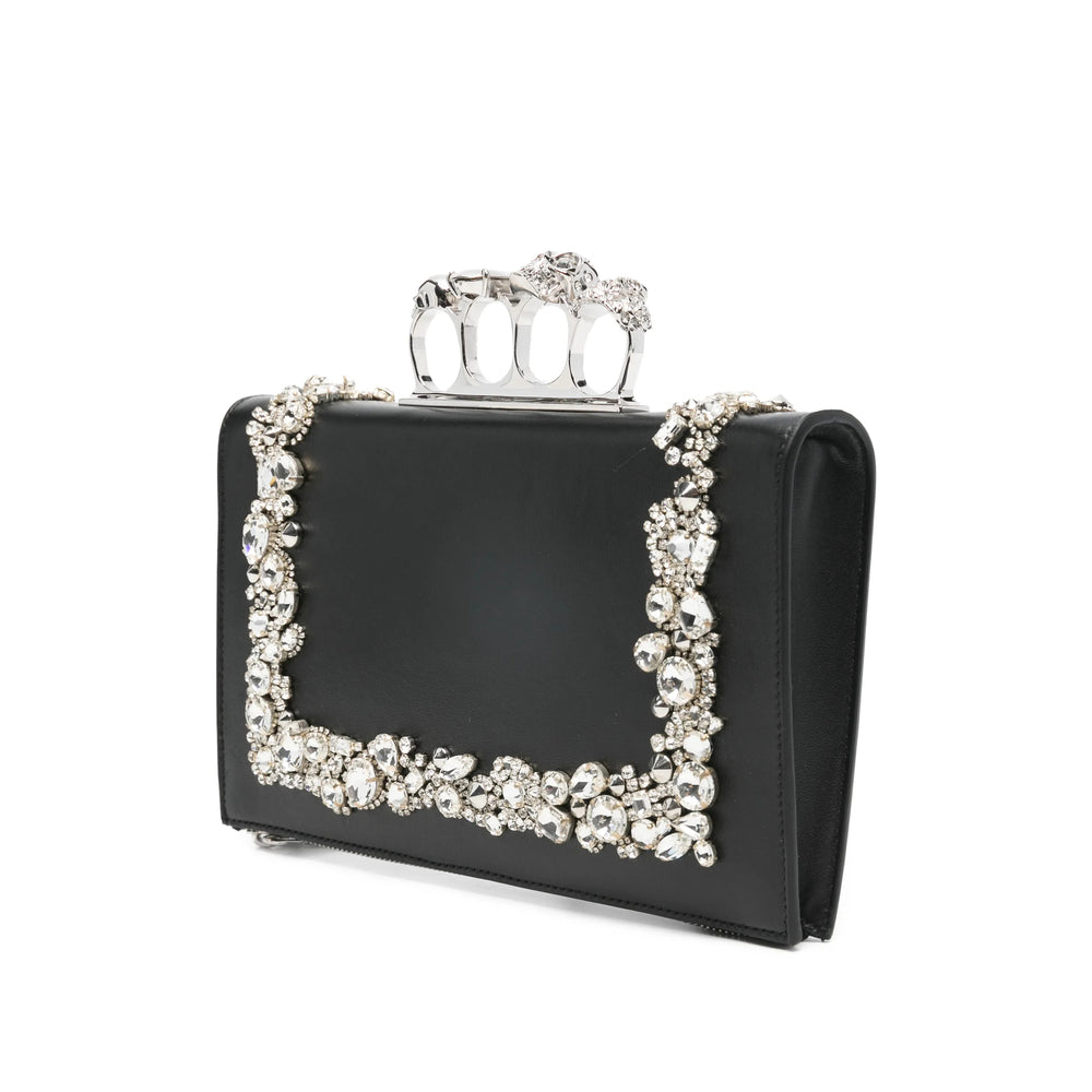 Alexander Mcqueen Black Clutch Bags Women ALEXANDER MCQUEEN