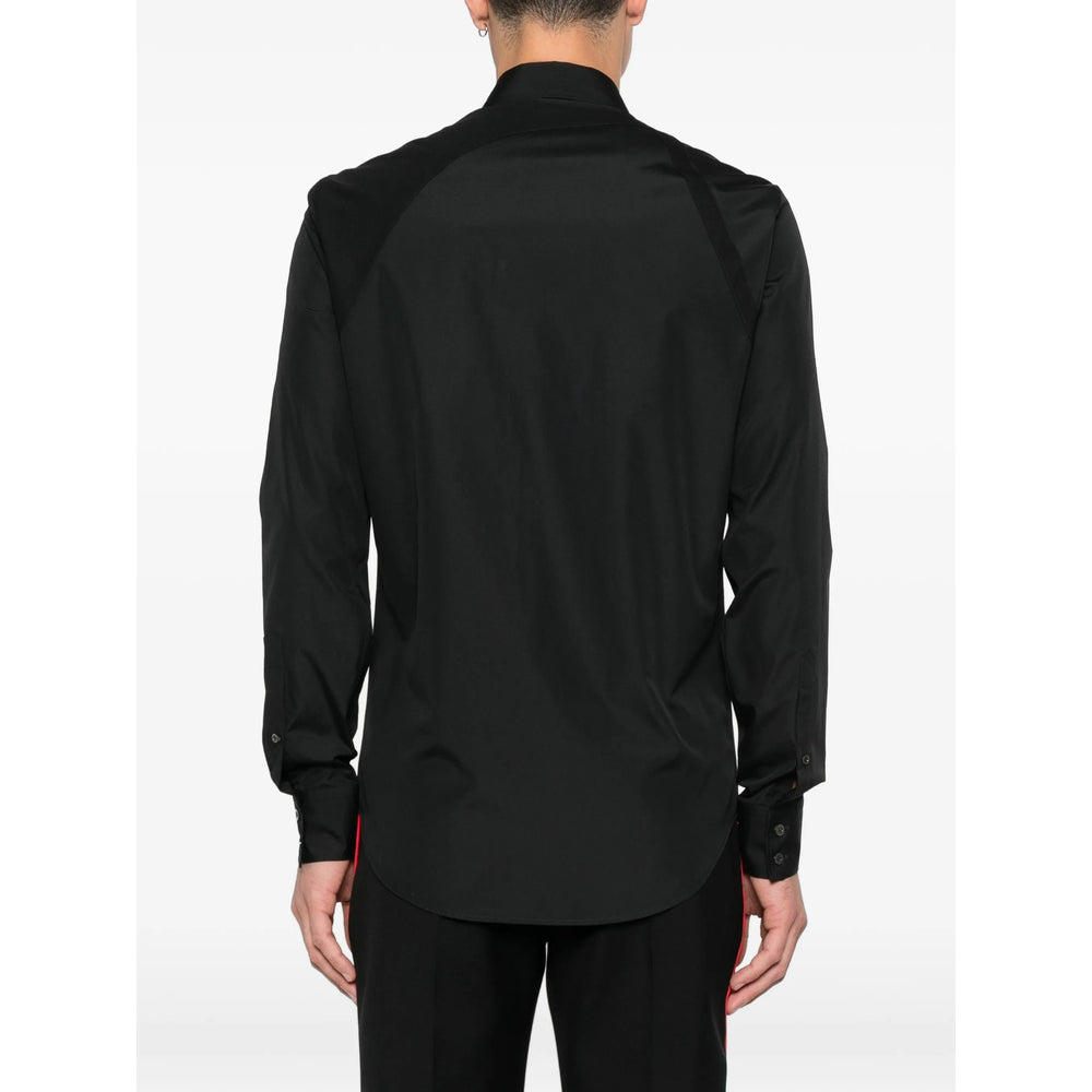 Alexander Mcqueen Black Shirts Men ALEXANDER MCQUEEN