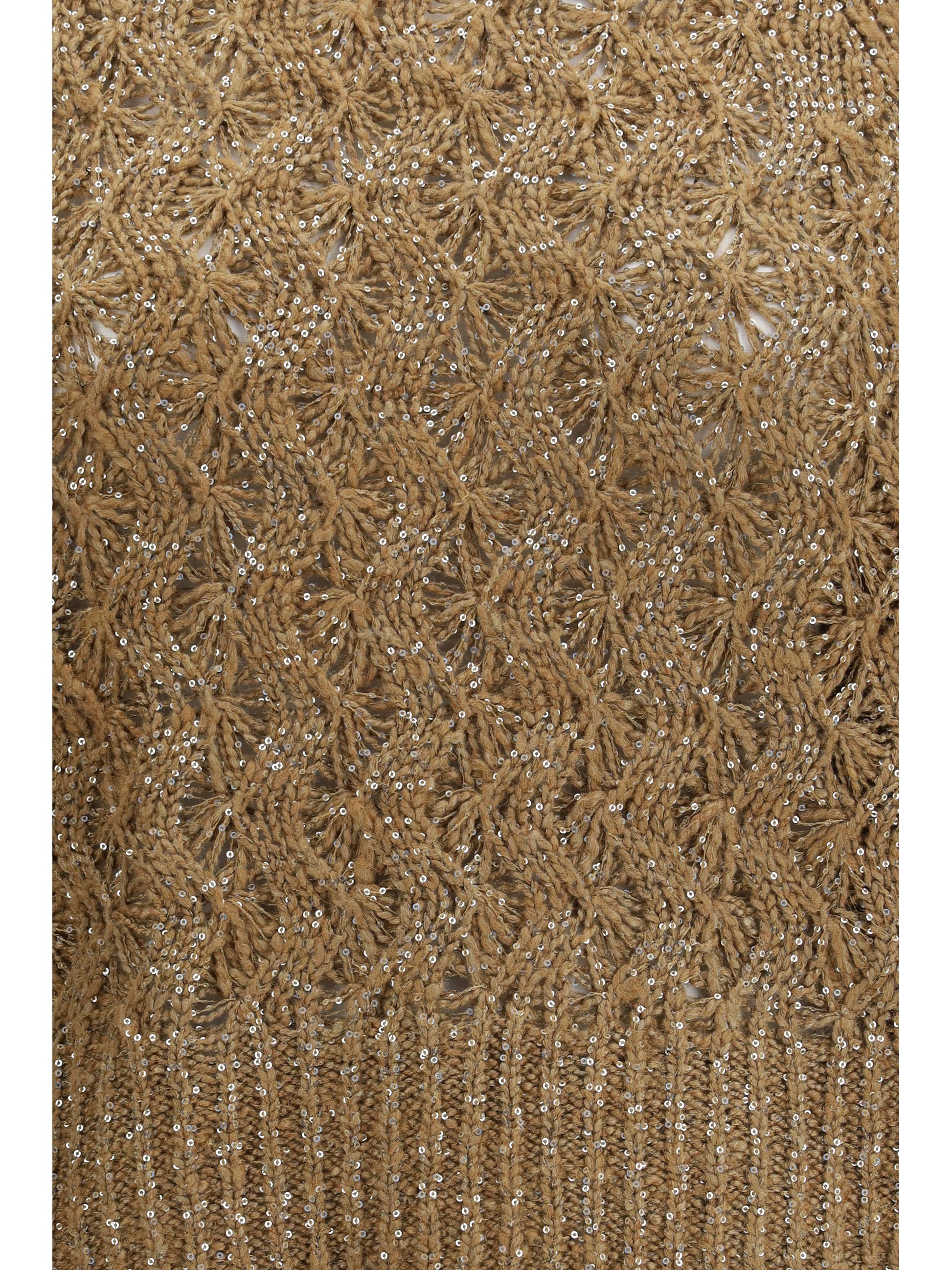 Brunello Cucinelli Women Open-Knit Construction Sweater BRUNELLO CUCINELLI