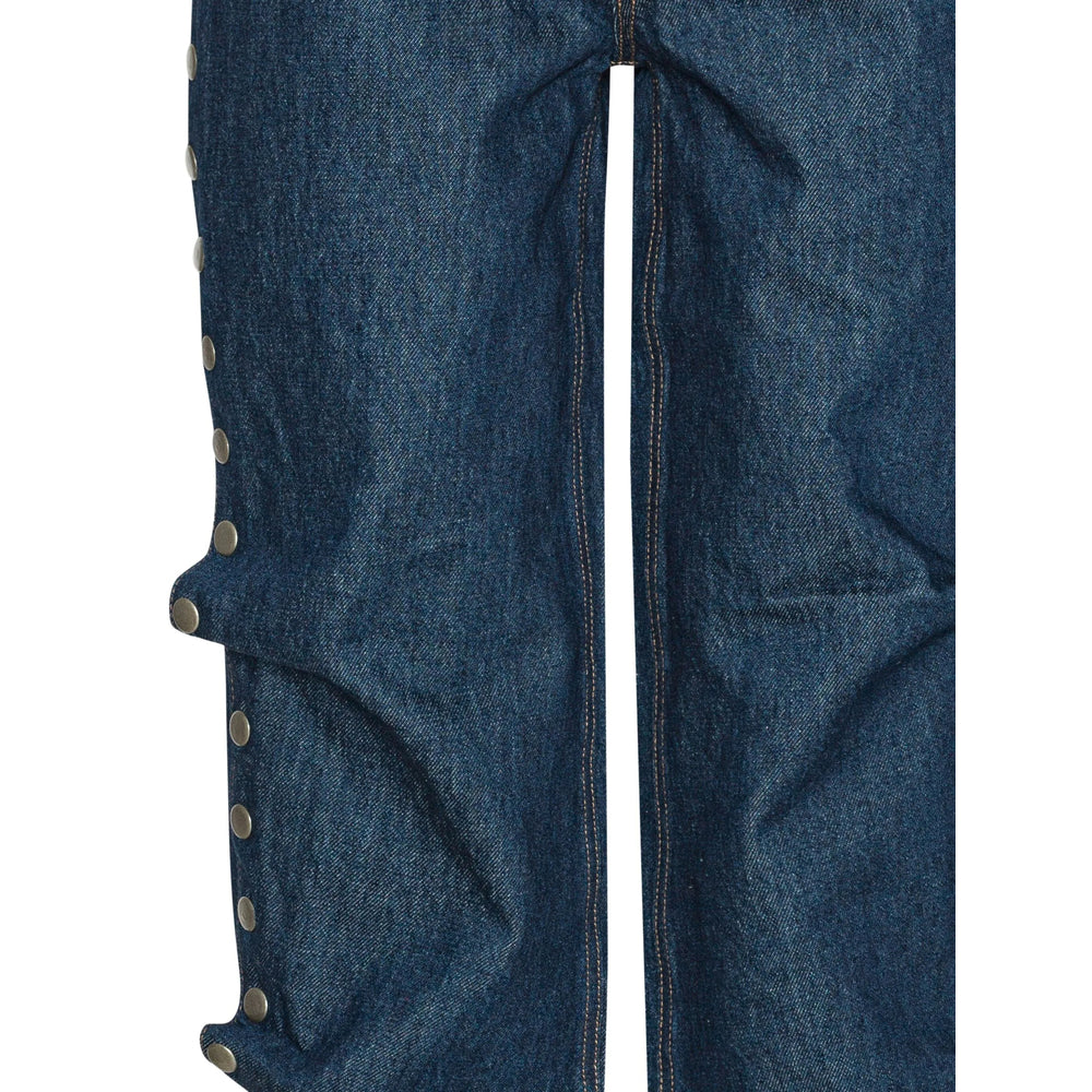 Rotate Blue Denim - Wide-Leg Jeans Women ROTATE