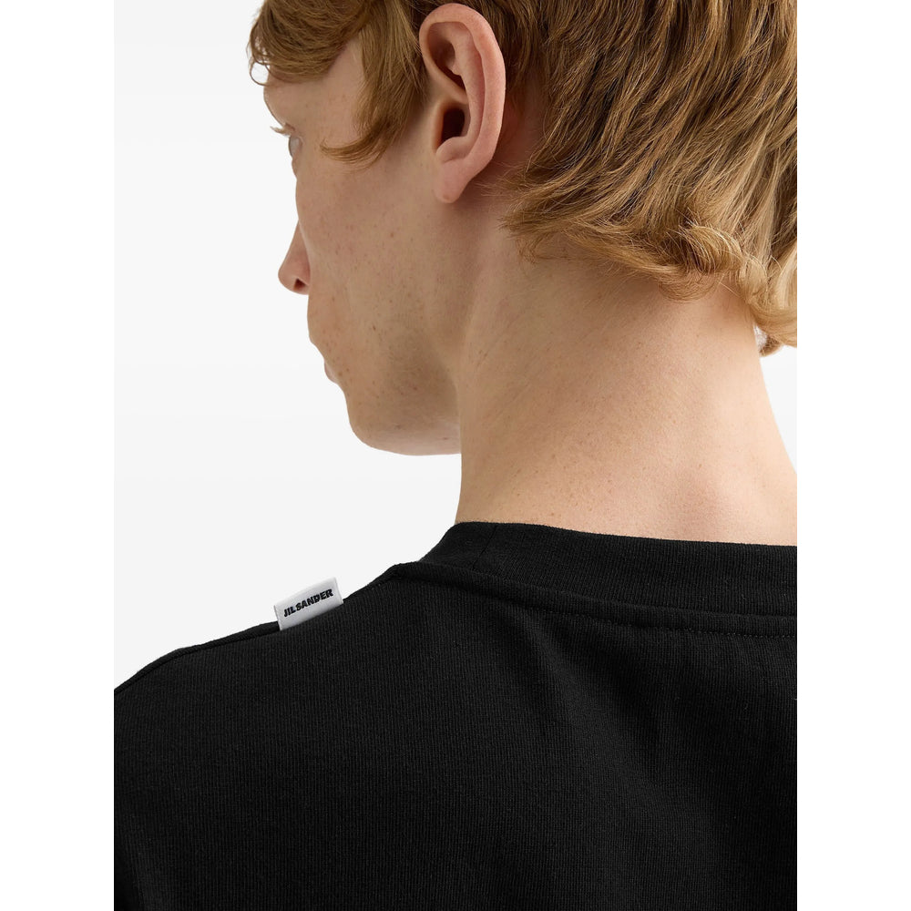 Jil Sander Black T-Shirts & Vests - T-Shirts Men JIL SANDER