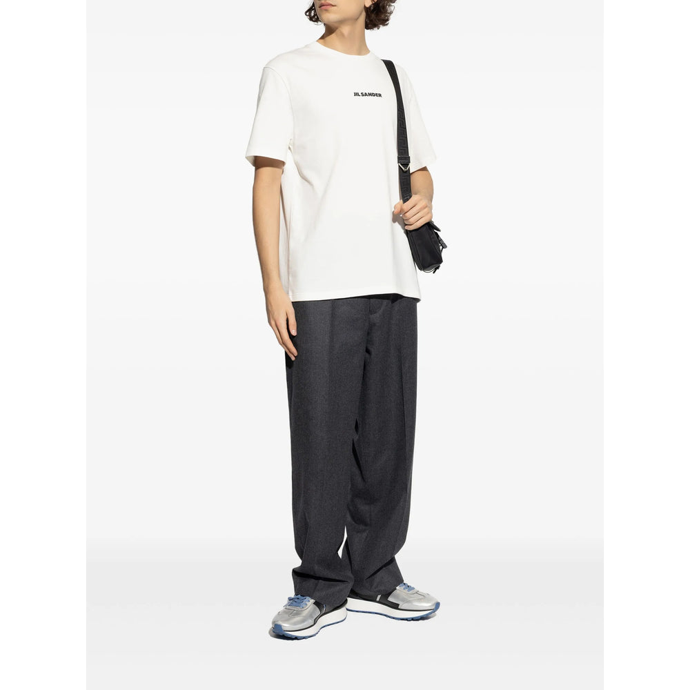 Jil Sander White T-Shirts & Vests - T-Shirts Men JIL SANDER