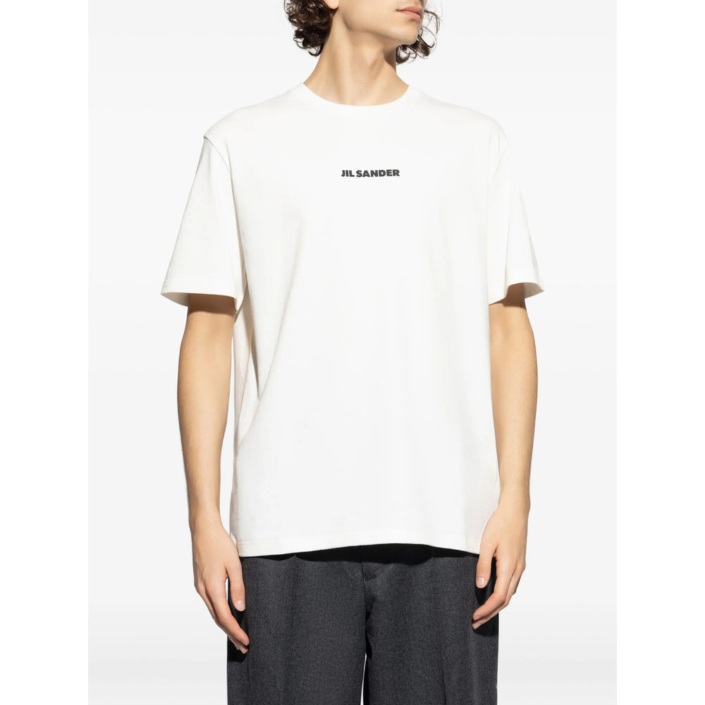 Jil Sander White T-Shirts & Vests - T-Shirts Men JIL SANDER