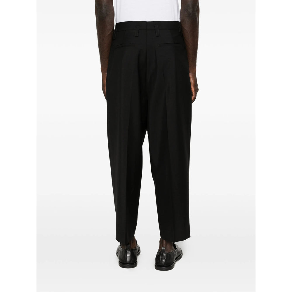 Jil Sander Black Trousers - Cropped Trousers Men JIL SANDER