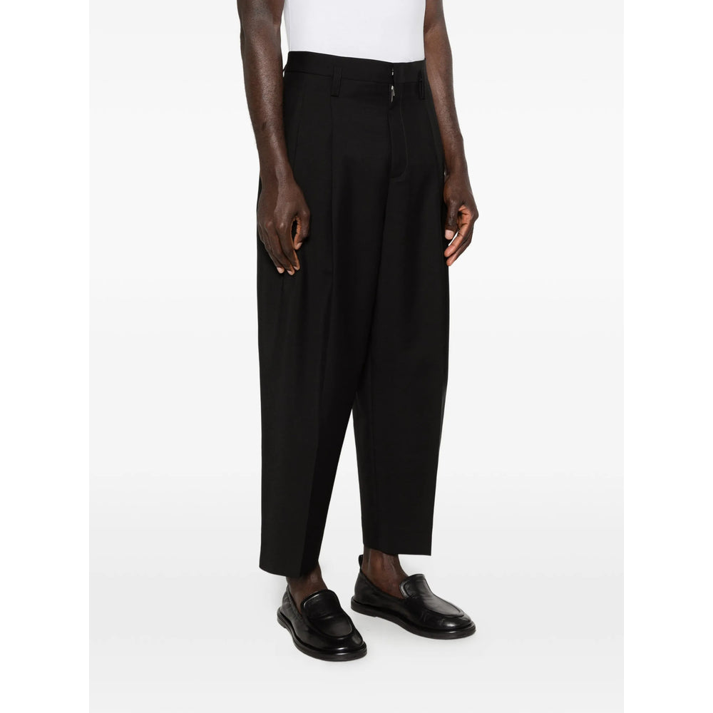 Jil Sander Black Trousers - Cropped Trousers Men JIL SANDER