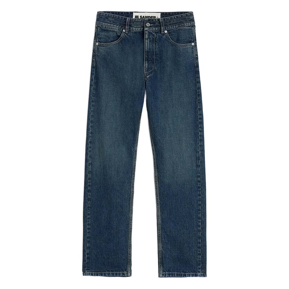 Jil Sander Blue Trousers Men JIL SANDER