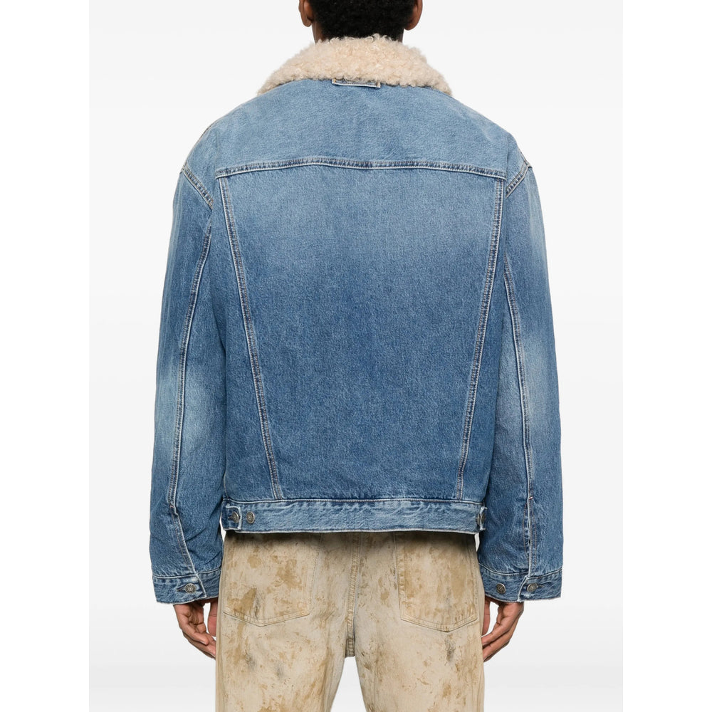 Acne Studios Blue Jackets - Denim Jackets Men ACNE STUDIOS