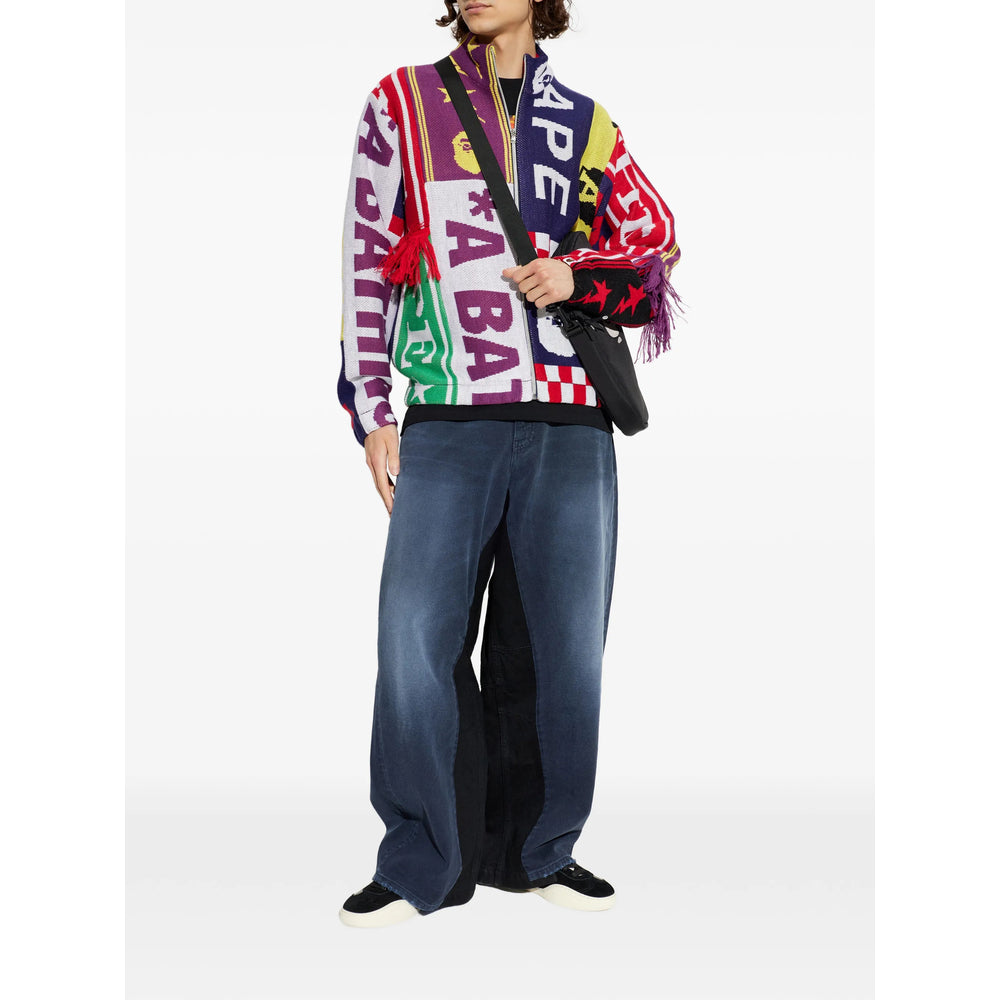 A Bathing Ape® White Jackets - Sport Jackets & Windbreakers Men A Bathing Ape®