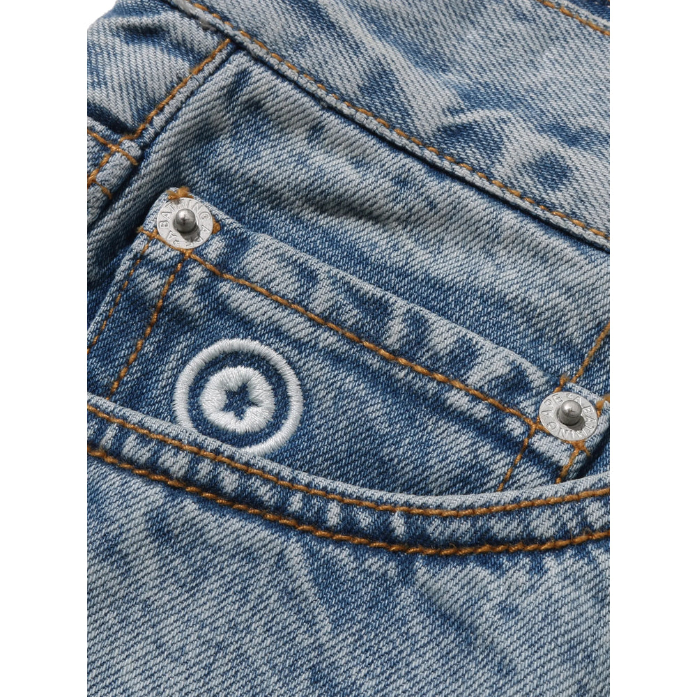 A Bathing Ape® Blue Denim - Regular & Straight-Leg Jeans Men A Bathing Ape®