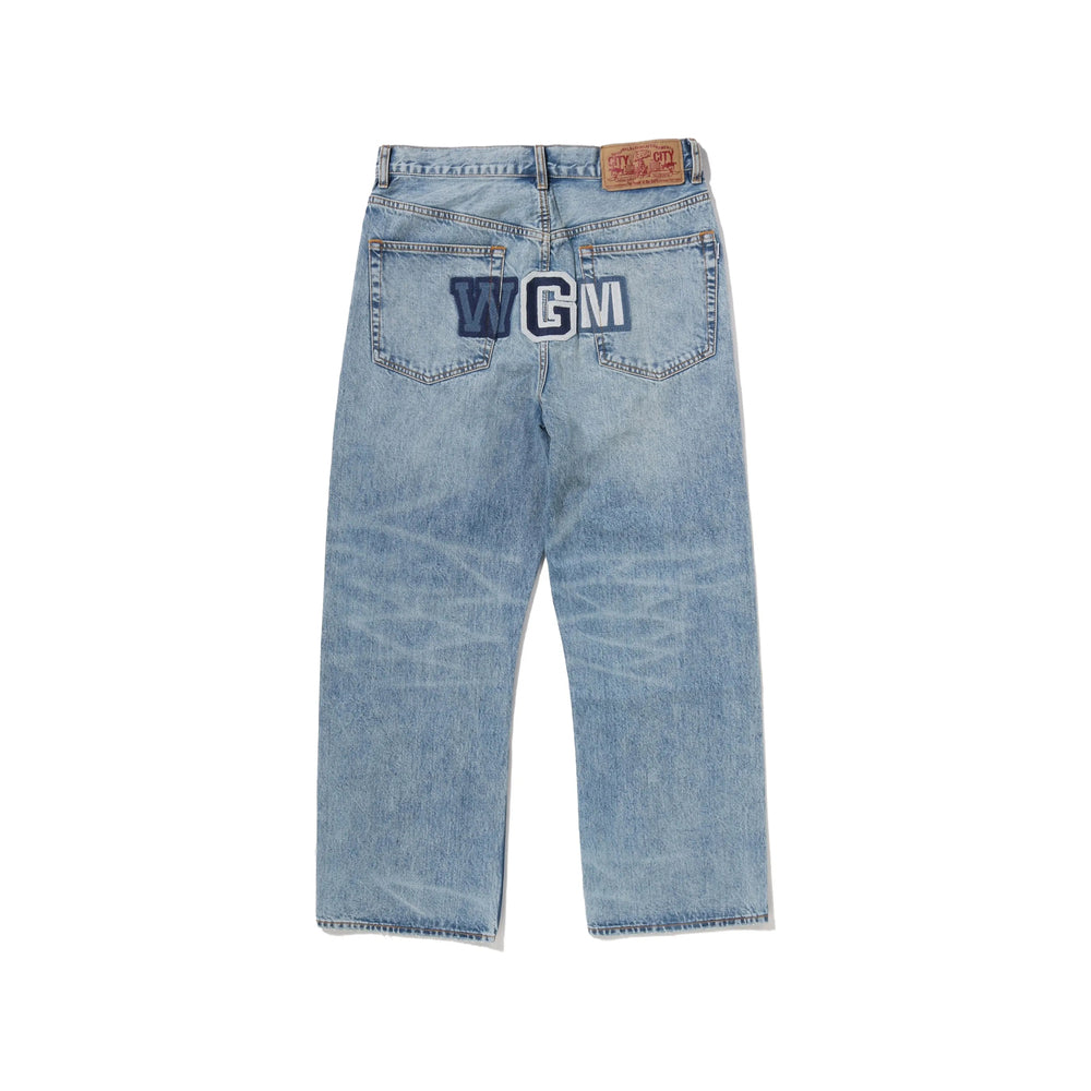 A Bathing Ape® Blue Denim - Regular & Straight-Leg Jeans Men A Bathing Ape®
