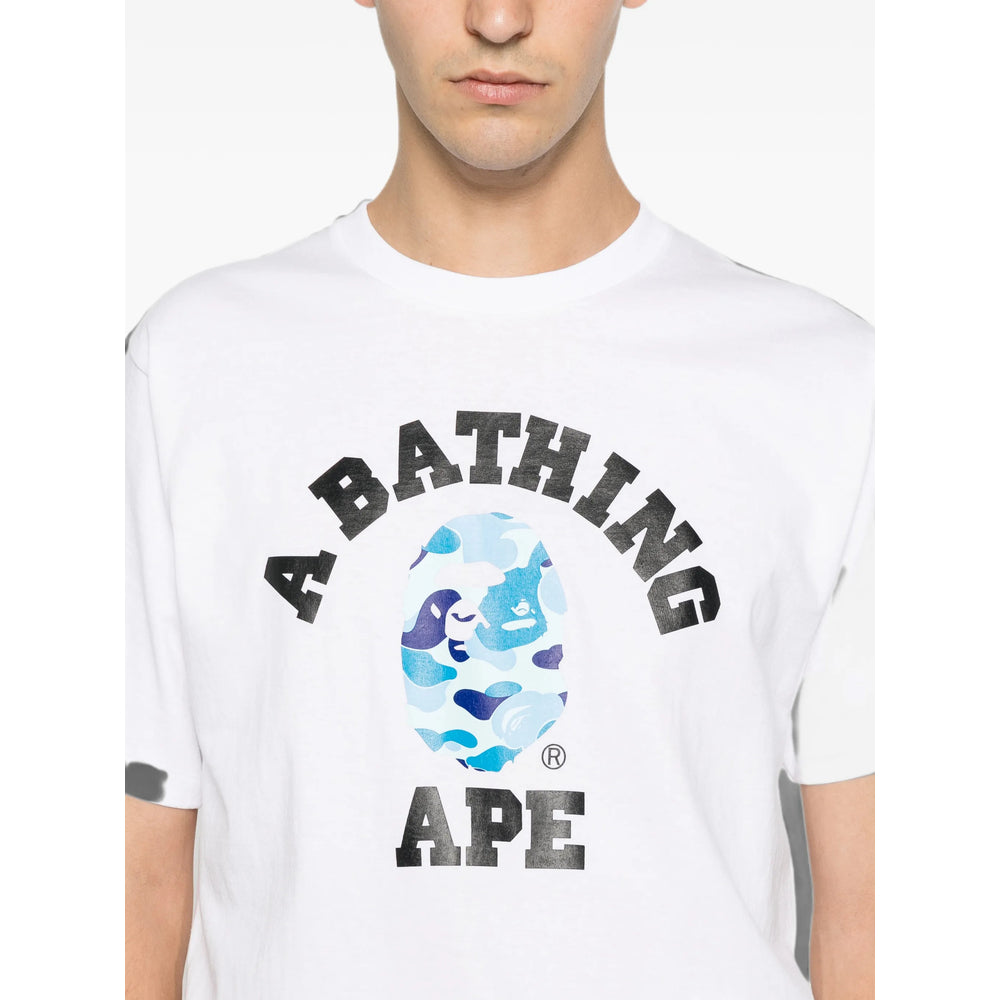 A Bathing Ape® White T-Shirts & Vests - T-Shirts Men A Bathing Ape®