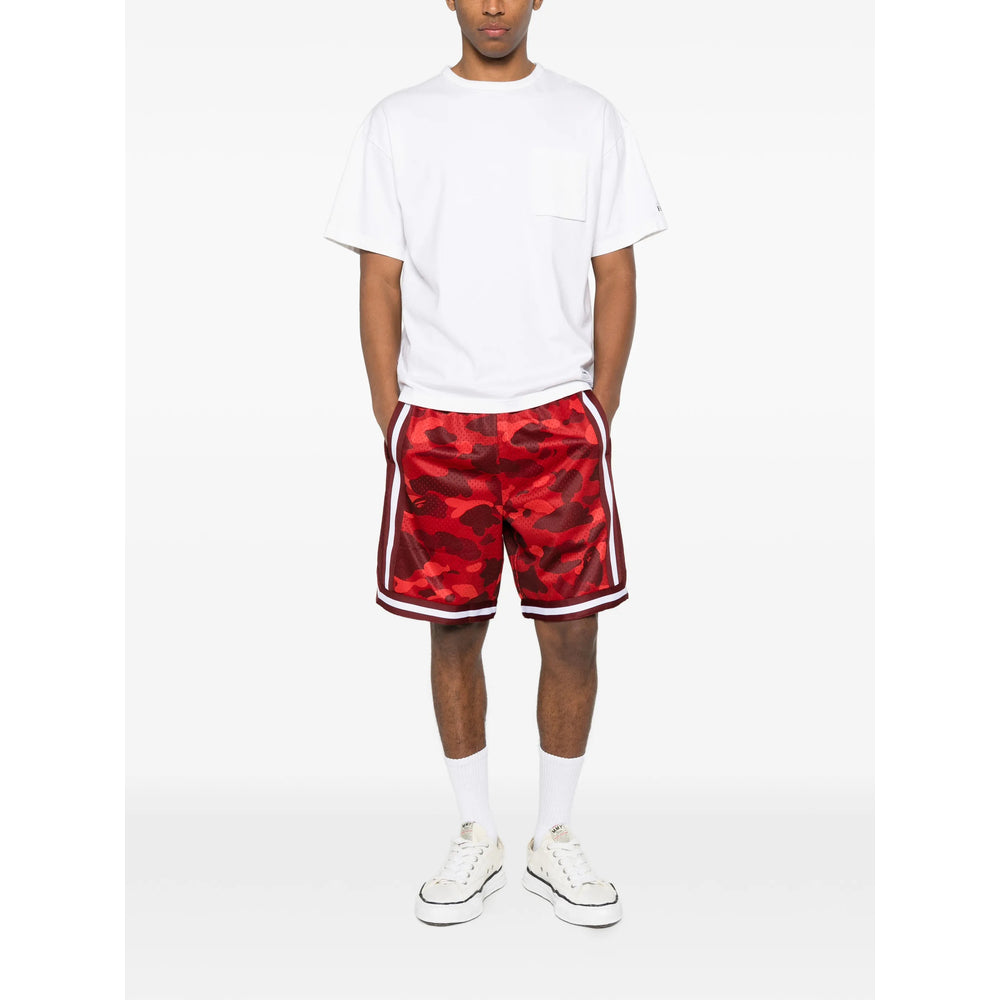 A Bathing Ape® Red Shorts - Track & Running Shorts Men A Bathing Ape®