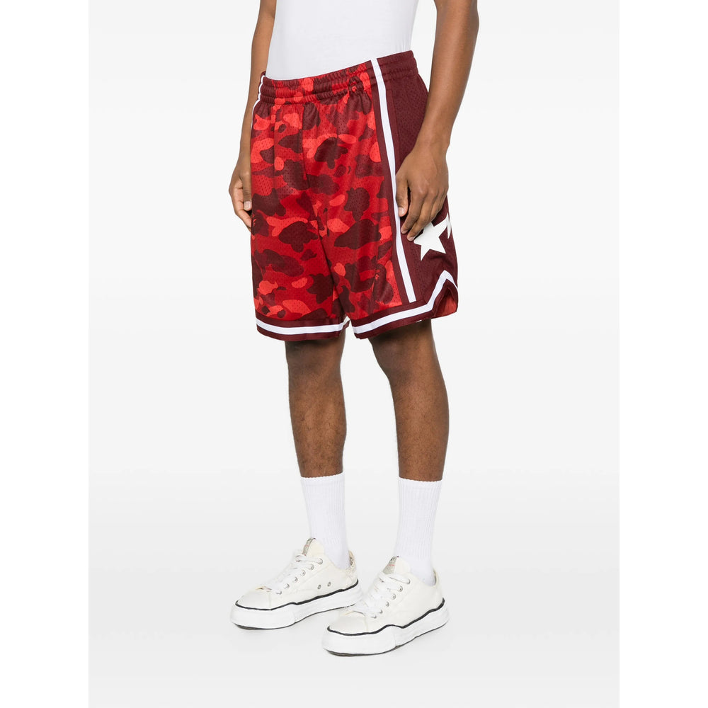 A Bathing Ape® Red Shorts - Track & Running Shorts Men A Bathing Ape®