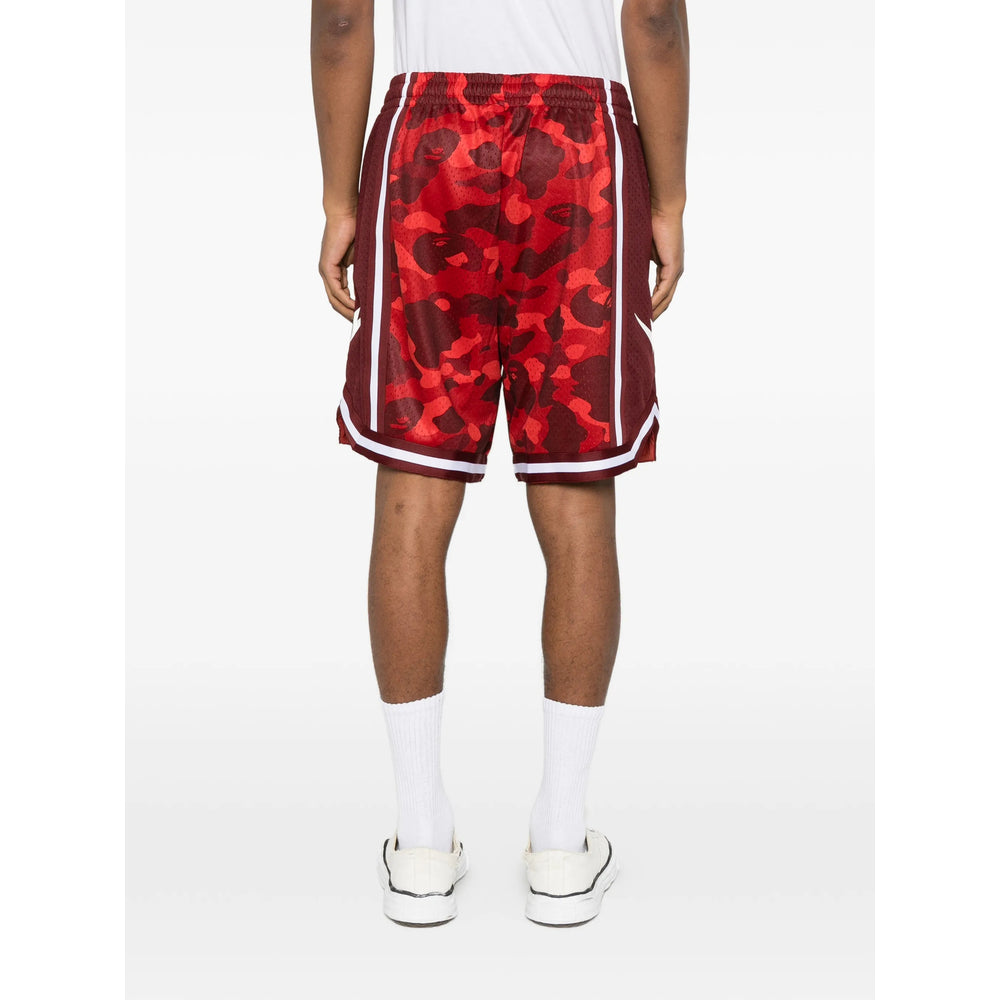 A Bathing Ape® Red Shorts - Track & Running Shorts Men A Bathing Ape®